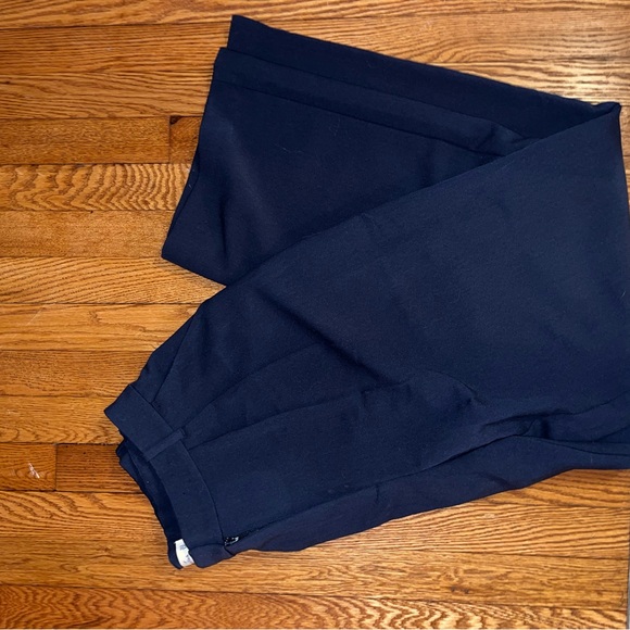 Curve Love A&F Sloane Tailored Wide Leg Pant Navy - Picture 2 of 3